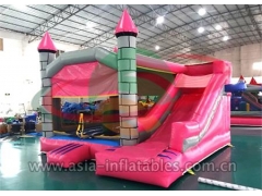 Kundenspezifische Aufblasbares springendes Schloss mit Mini Slide
