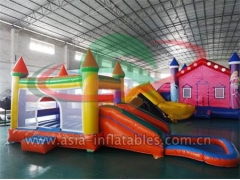 Indoor Sports Party Use Inflatable Bouncy Castle Combo