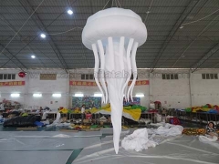 Cartoon Bouncer 2m Inflatable Jellyfish With Lighting