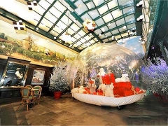 Strong Style Inflatable Snow Globe for Christmas Holiday Decoration in Factory Price