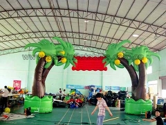 Heißer Verkauf Event Inflatables Neuer Entwurfs-kundenspezifischer Baumform aufblasbarer Bogen für die Werbung oder Öffnung in Fabrik Preis