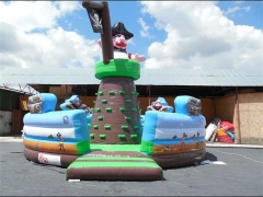 New Types Pirate Mountain Climb,Inflatable Rock Climbing Wall with wholesale price