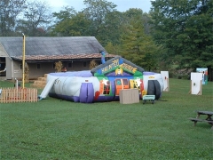 The Haunted House Inflatable​ Maze With Factory Price