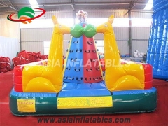 Lovely Animal Theme Outdoor Rock Inflatable Climbing Wall For Kids,Customized Yours Today