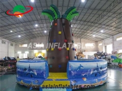 Neue Ankunft Jungle Inflatable Rock Climbing Wall Kids für aufblasbare interaktive Sportspiele