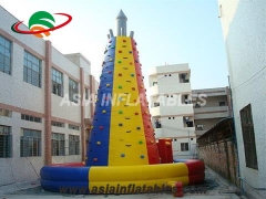 Commercial Inflatables Large Inflatable Climbing Wall, Used Rock Climbing Wall For Outdoor Sports