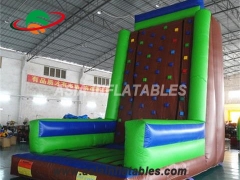 New Design Perfect Funny Sport Games Backyard Rock Climbing Wall Inflatable Climbing Wall For Sale