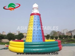 Customized High Quality Inflatable Rock Climbing Wall Inflatable Interactive Games,Paintball Field Bunkers & Air Bunkers