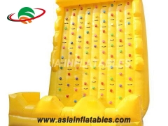Fantastic Funny Large Outdoor Inflatable Slides Trampoline Inflatable Rock Climbing Wall For Sale