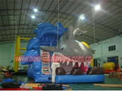 Inflatable Shark Slide