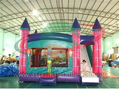 Inflatable Children Park Amusement Combo Paracute Ride & Rocket Ride