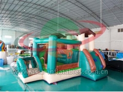 Commercial Inflatable Inflatable House Bouncer Combo For Children