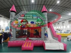 Kundenspezifische Party-Miete aufblasbare Super Mario Mini Bouncer