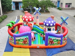 Mushroom playground inflatable