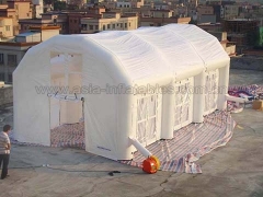 New Quality Bossaball Game Inflatable Arch Wedding Tent for Event