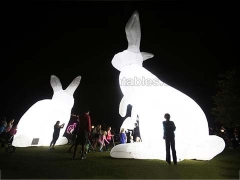 Perfektes Design Aufblasbares Kaninchen mit der Beleuchtung für Feiertags-Dekoration im Fabrikpreis