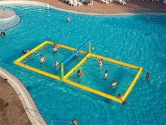 Aufblasbares Wasser-Volleyball-Gericht