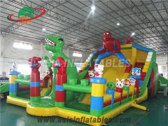 inflatable Jurassic park