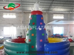 Customized Durable Inflatable Climbing Wall Inflatable Rock Climbing Wall For Kids