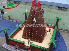 Military Inflatable Obstacle Entertainment Games Kids Inflatable Tree Rock Climbing Wall