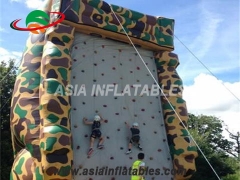 Customized Indoor Inflatable Air Rock Mountain Climbing Wall, Inflatable Climbing Walls Sport Games